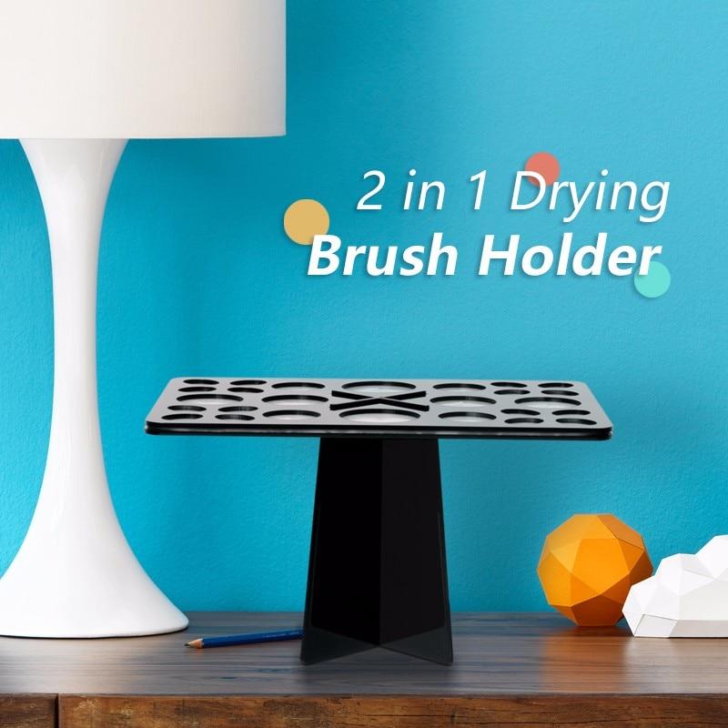 make-up brush organizer Stand Tree Dry Brush holder Brushes - HAB 