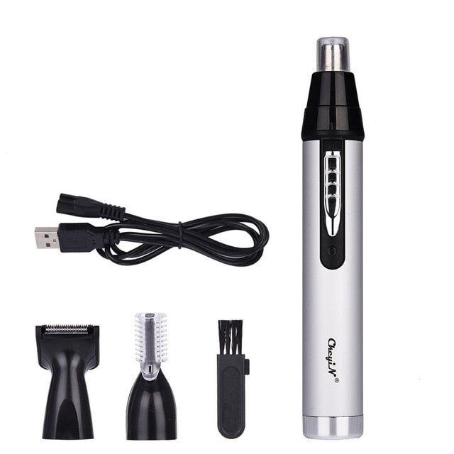 Fast shaving Men Electric Nose Ear Hair Trimmer Painless Women trimming sideburns eyebrows Beard hair clipper cut Shaver49 - HAB 