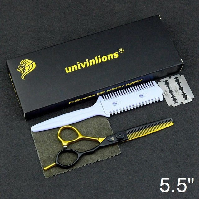 5.5/6.0" Sale Japanese Hair Scissors Professional Shears Cheap Hairdressing Scissors Barber Thinning Hairdresser Razor Haircut - HAB 