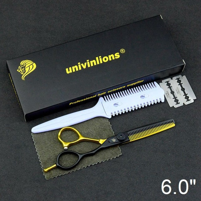 5.5/6.0" Sale Japanese Hair Scissors Professional Shears Cheap Hairdressing Scissors Barber Thinning Hairdresser Razor Haircut - HAB 