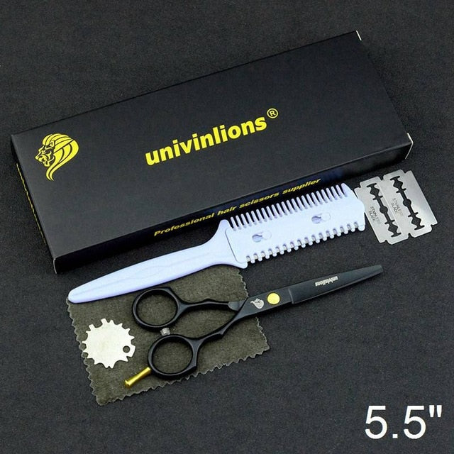 5.5/6.0" Sale Japanese Hair Scissors Professional Shears Cheap Hairdressing Scissors Barber Thinning Hairdresser Razor Haircut - HAB 