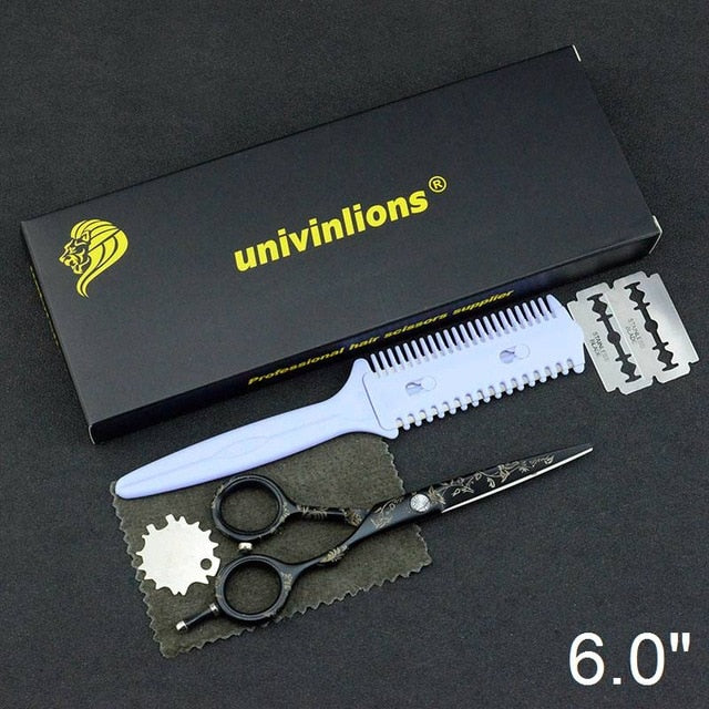 5.5/6.0" Sale Japanese Hair Scissors Professional Shears Cheap Hairdressing Scissors Barber Thinning Hairdresser Razor Haircut - HAB 