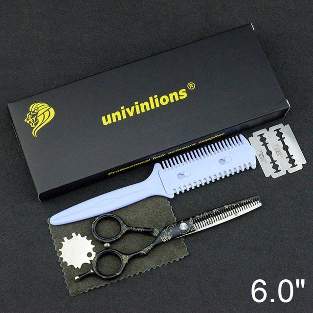 5.5/6.0" Sale Japanese Hair Scissors Professional Shears Cheap Hairdressing Scissors Barber Thinning Hairdresser Razor Haircut - HAB 