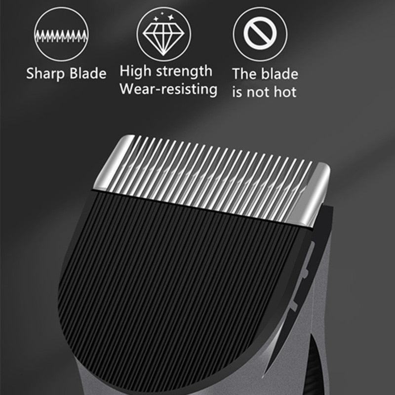 Haircut Machine 6H Professional Hair Clipper Barber Hair Trimmer Men Cordless Shaving Machine Lithium Battery  Strong Power - HAB 