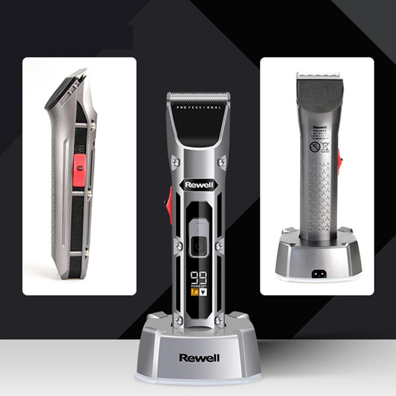 Haircut Machine 6H Professional Hair Clipper Barber Hair Trimmer Men Cordless Shaving Machine Lithium Battery  Strong Power - HAB 