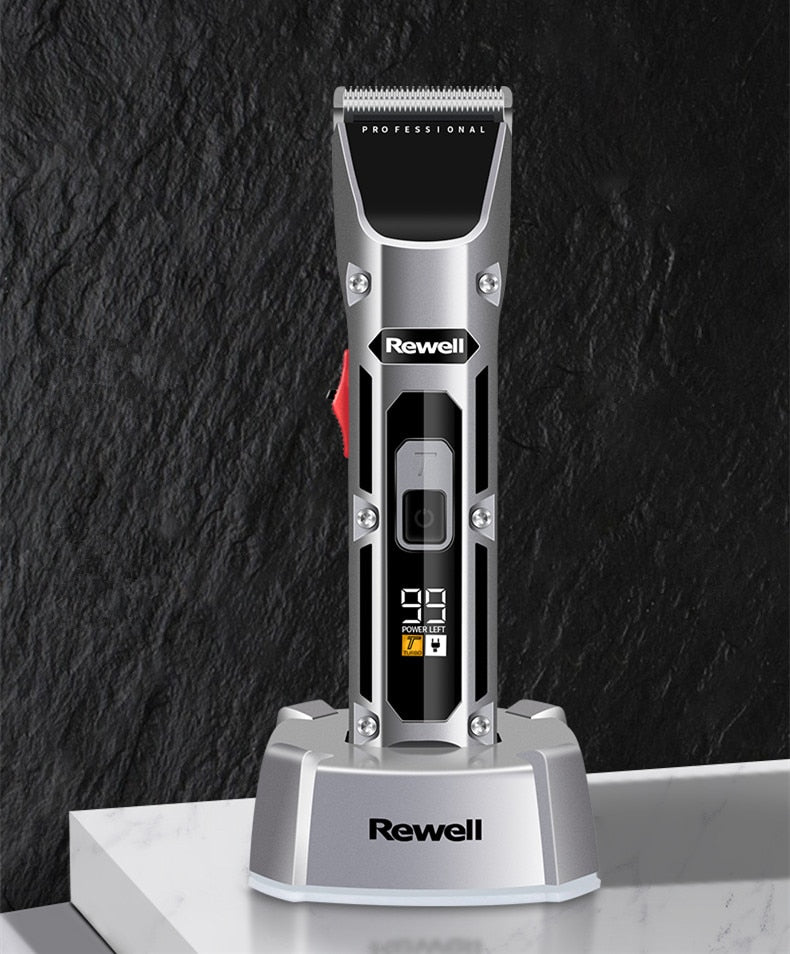 Haircut Machine 6H Professional Hair Clipper Barber Hair Trimmer Men Cordless Shaving Machine Lithium Battery  Strong Power - HAB 