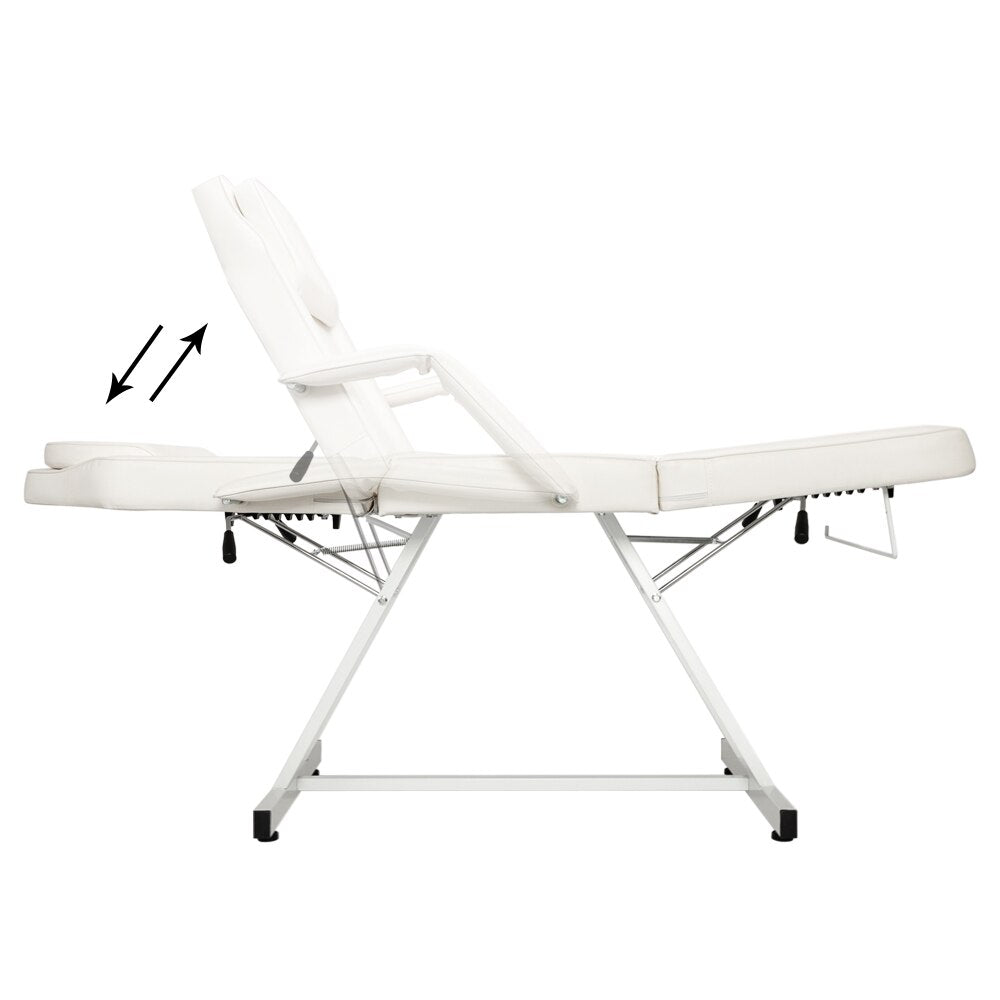 HZ015 Beauty Salon Chair Salon Chair Barber  Dual-purpose Barber Chair Without Small Stool White - HAB 