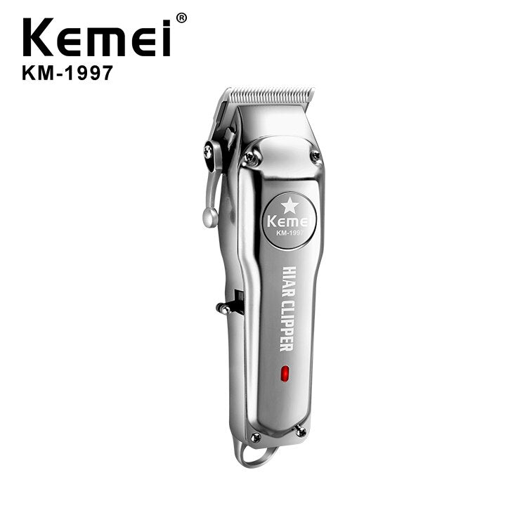 Kemei Men Professional All Metal Hair Clipper Barber Haircut Kits Combos 0mm Hair Trimmer KM-1997 KM-1949 KM-1102 KM-1986 - HAB 