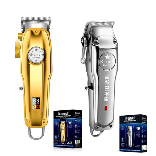 Kemei Men Professional All Metal Hair Clipper Barber Haircut Kits Combos 0mm Hair Trimmer KM-1997 KM-1949 KM-1102 KM-1986 - HAB 