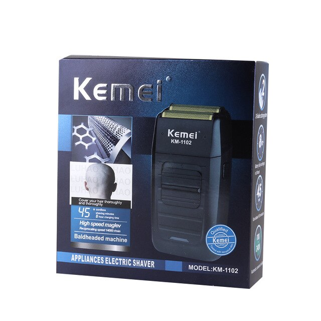 Kemei Men Professional All Metal Hair Clipper Barber Haircut Kits Combos 0mm Hair Trimmer KM-1997 KM-1949 KM-1102 KM-1986 - HAB 