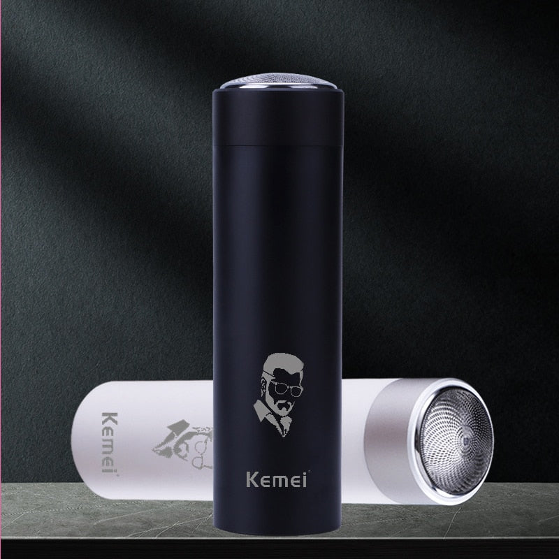 kemei electric Shaver KM-x2 USB rechargeable reciprocating shaver men's shaver beard trimmer portable razor mini shaver - HAB 