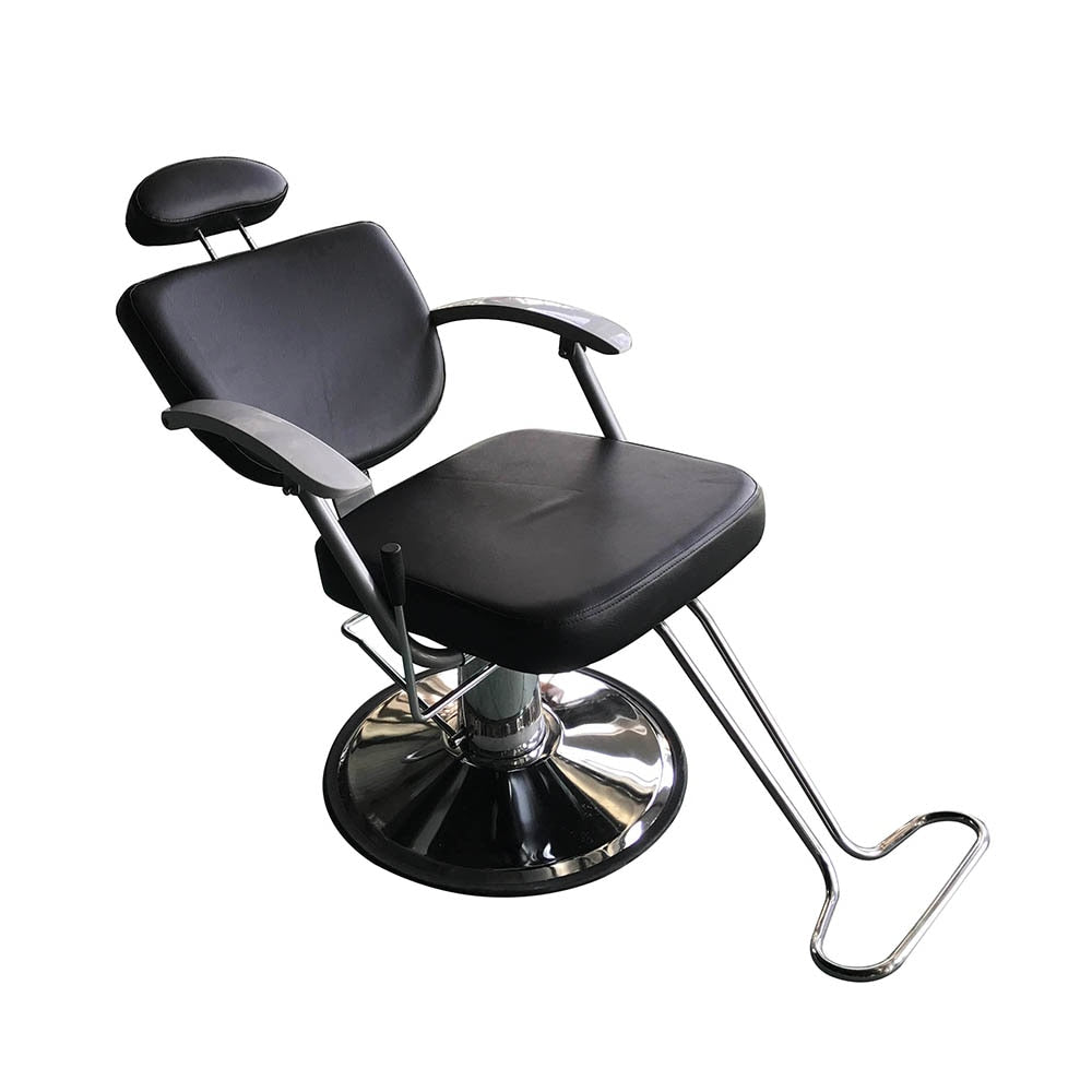 HZ8743  Beauty Salon Chair Salon Chair Professional Portable Hydraulic Lift Man Barber Chair Black - HAB 