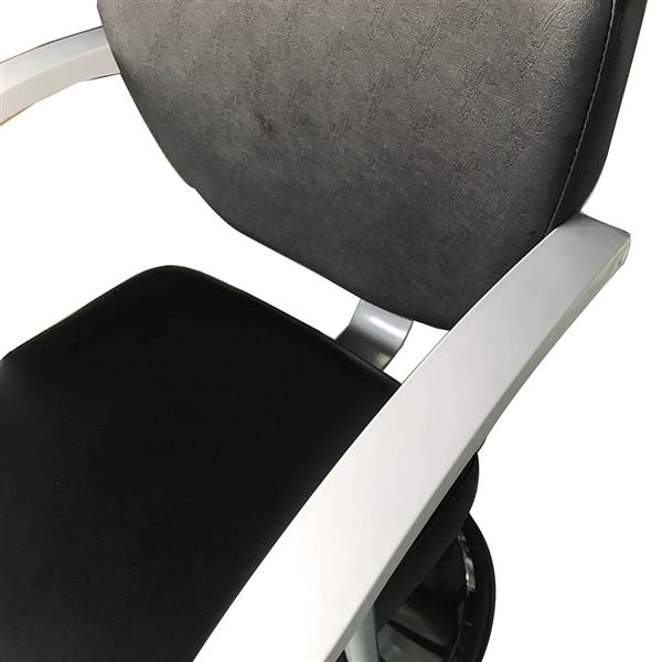 HZ8743  Beauty Salon Chair Salon Chair Professional Portable Hydraulic Lift Man Barber Chair Black - HAB 