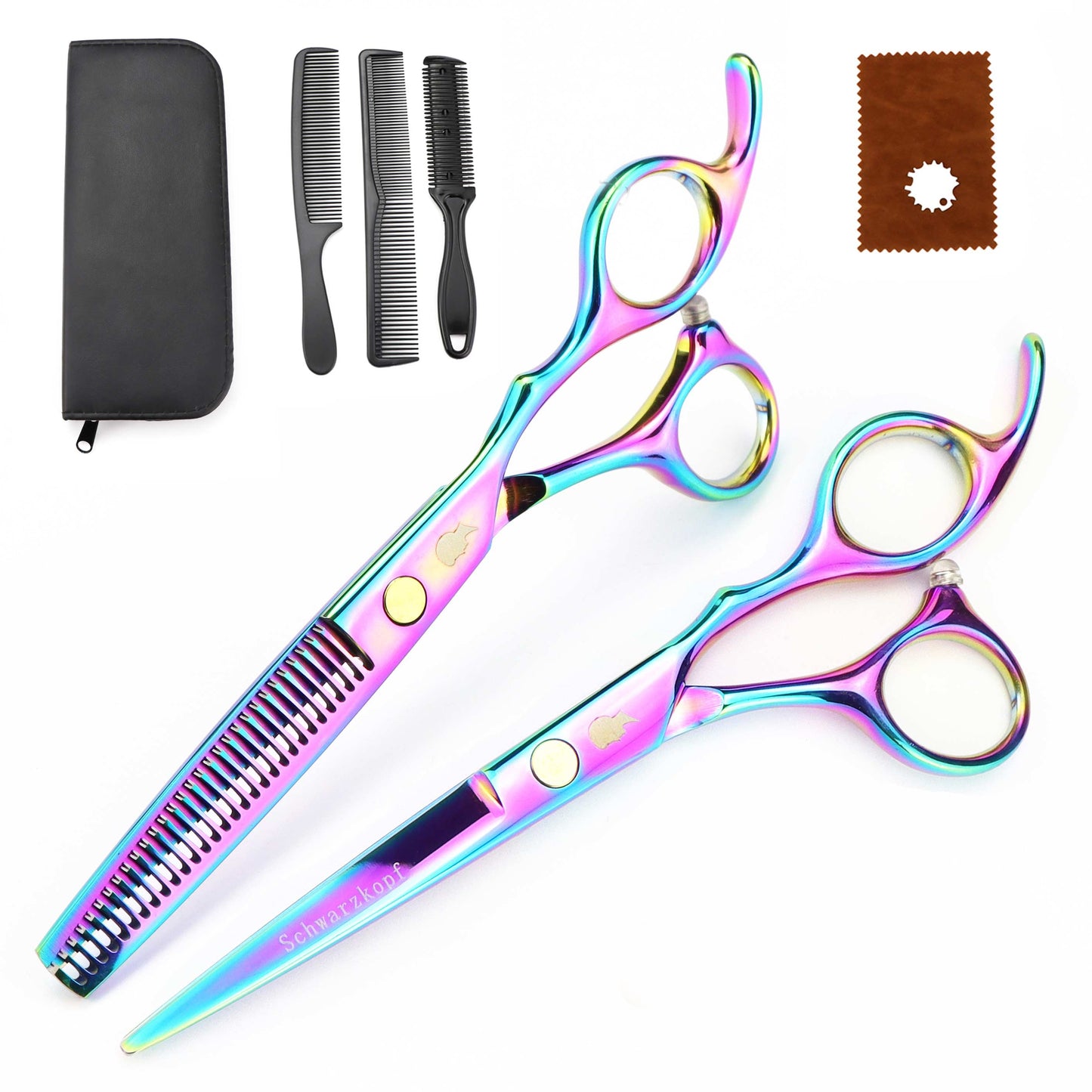 Professional Scissors Set Barber Shears - HAB 