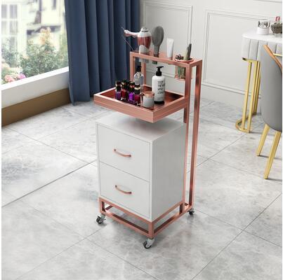 Net celebrity barber shop tool cabinet hair salon special multifunctional locker storage beauty salon trolley - HAB 