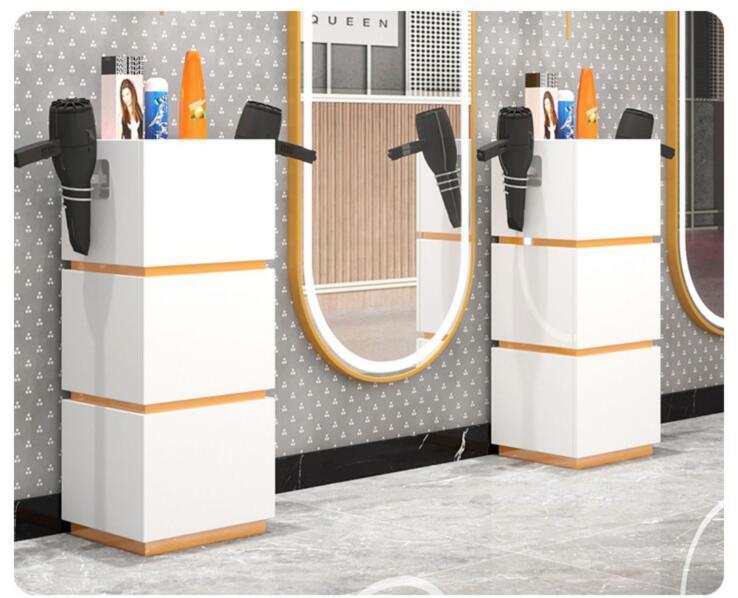 Barber shop hair salon tool cabinet special gadgets for hairdressing salons cart storage storage mobile hair cutting cabinet - HAB 