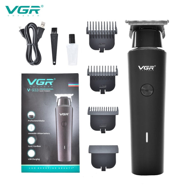 VGR Professional Hair Clippers With Fade Blade Stagger-teeth Hair Cutting Machine  hair trimmer fade haircut machine barbershop - HAB 