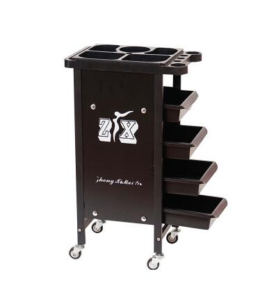 Beauty Salon Cart Hot Dye Cart Hair Salon Five Bars Barber Shop Cart Tool Cabinet. - HAB 